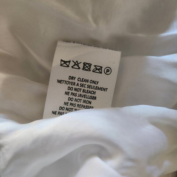 Retrofete Ella Sequin Dress in White Size XS One Shoulder NWT Belt - Picture 11 of 11